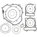 Комплект гарнитури ATV-UTV MOOSE RACING 808882MSE