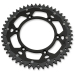 Заден зъбчат венец / 50 зъба / 428 стъпка / BLACKNATURAL / ALUMINUMSTEEL MOOSE RACING 1210-895-50-10X