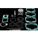 Комплект бутало VERTEX KTM/HUSKY 250 VTK23630A-3
