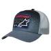 Шапка ALPINESTARS BILL TRUCK GRAVEL DARK GRAY/BLACK