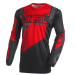 Мотокрос блуза O`NEAL ELEMENT FACTOR BLACK/RED V.27