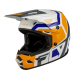 Детска мотокрос каска FLY RACING Kinetic Scrap White/Orange/Blue/Grey