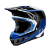 Мотокрос каска FLY RACING Formula CC Strike- Black/Blue/Grey/White