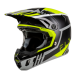 Мотокрос каска FLY RACING Formula CC Strike- Grey/Black/Hi-Vis