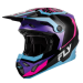 Мотокрос каска FLY RACING Formula CP Charge - Black/Purple/Pink/Blue