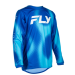 Детска мотокрос блуза FLY RACING Kinetic Torch Light Blue/Blue