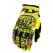 Мотокрос ръкавици FLY RACING Kinetic Blur Gloves - White/Hi-Vis/Orange