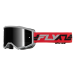 Мотокрос очила FLY RACING Zone Red/Grey/Black - Mirror/Smoke Lens