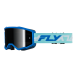 Мотокрос очила FLY RACING Zone Blue/White/Black - Mirror/Smoke Lens