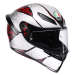 Каска за мотор AGV K1 S SPEEDARMOR MATT BLACK/GREY/RED