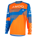 Мотокрос блуза AMOQ Ascent Strive V2 Jersey Orange-Blue