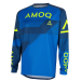 Мотокрос блуза AMOQ Ascent Strive V2 Jersey Blue-Navy