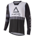 Мотокрос блуза AMOQ Airline Mesh Jersey Black/White