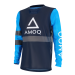 Мотокрос блуза AMOQ Airline Mesh Jersey Navy-Sky Blue