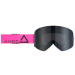 Мотокрос очила AMOQ MX Goggles Vision Magnetic Pink-Black - Smoke