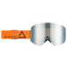 Мотокрос очила AMOQ MX Goggles Vision Magnetic Orange-Black - Silver Mirror