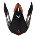 Козирка за каска AMOQ Meteor V2 Peak Axis Black/orange