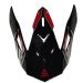 Козирка за каска AMOQ Meteor V2 Peak Axis Black/red