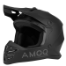Детска мотокрос каска AMOQ Meteor V2 JNR MX helmet Blackout