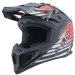 Мотокрос каска AMOQ Meteor V2 Helmet Axis Black/Red glossy