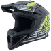 Мотокрос каска AMOQ Meteor V2 Helmet Axis Black/Yellow glossy