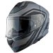 Отваряема каска AMOQ Helmet MI100 Porto black/grey