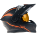 Отваряема каска AMOQ Ballast Electric visor Helmet Black/Orange