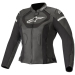 Дамско кожено яке ALPINESTARS STELLA JAWS V3 BLACK/BLACK