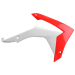 Пластмасови капаци за радиатор Polisport HONDA CRF250R - 2014-17 /CRF450R - 2013-16 RED/WHITE OEM