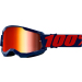 Мотокрос очила 100% STRATA2 MASEGO-MIRROR RED