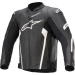 Кожено мото яке ALPINESTARS FASTER V2 BLACK/WHITE