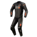 Кожен мото екип ALPINESTARS GP FORCE CHASER V2 1PC BLACK/FLUO RED