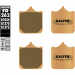 Предни/Задни мото накладки Galfer SINTERED COMPOUND FD262G1370