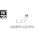 Накрайник за спирачен маркуч K7 90º FK003D728C
