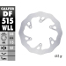 Заден спирачен диск Galfer WAVE FIXED SOLID 245X5MM DF515WLL