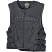 Кожен мото елек ICON VEST RED D3O