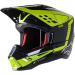 Мотокрос каска ALPINESTARS SM5 BEAM BLACK/YELLOW
