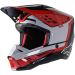 Мотокрос каска ALPINESTARS SM5 BEAM BLACK/GRAY/RED