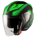 Скутер каска APRO YORK MATT GREEN