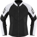 Дамско текстилно мото яке ICON MESH AF WHITE