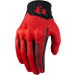 Текстилни мото ръкавици ICON ANTHEM 2 - RED