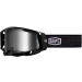 Мотокрос очила 100% RACECRAFT TOPO BLACK/SILVER MIRROR