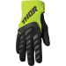 Детски мотокрос ръкавици THOR YOUTH GLOVES SPECTRUM BLACK/YELLOWFLO