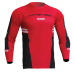 Вело джърси THOR INTENSE ASSIST BERM RED/BLACK LONG SLEEVE