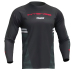 Вело джърси THOR INTENSE ASSIST BERM BLACK/CAMO LONG SLEEVE