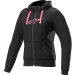 Дамски мото суичър ALPINESTARS Stella Chrome Sport Hoodie BLACK/PINK