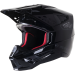 Мотокрос каска ALPINESTARS SM5 Scout BLACK/SILVER