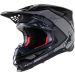 Мотокрос каска ALPINESTARS SM10 Carb BLACK/GRAY