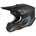 Мотокрос каска 5SERIES POLYACRYLITE SOLID V.23 BLACK