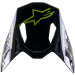 Козирка за мотокрос каска ALPINESTARS Supertech M8 BLACK